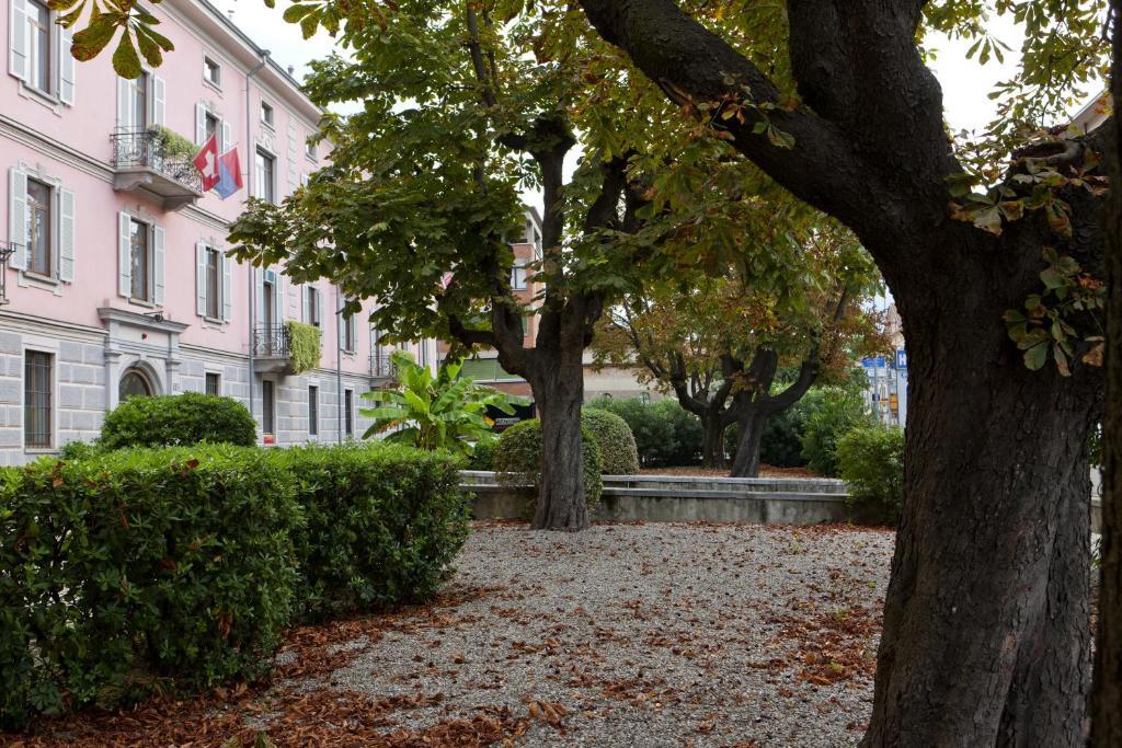 Hotel Zurigo Downtown Lugano Exterior foto